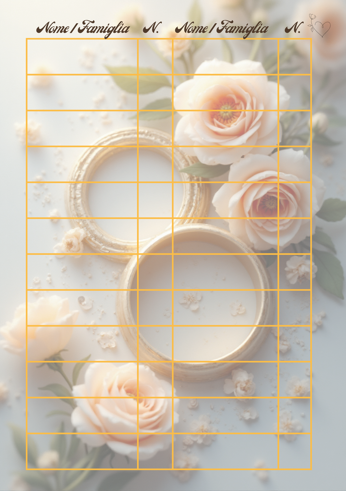 Album Matrimonio Personalizzato Artigianale – Modello 1