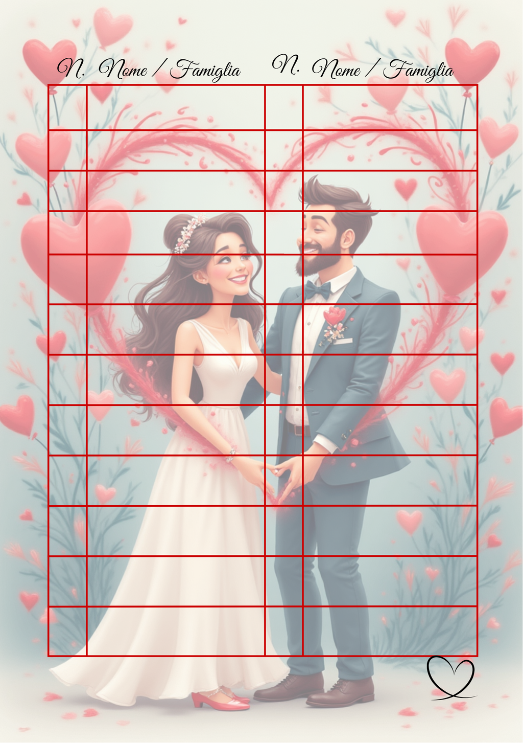 Album Matrimonio Personalizzato Artigianale – Modello 3