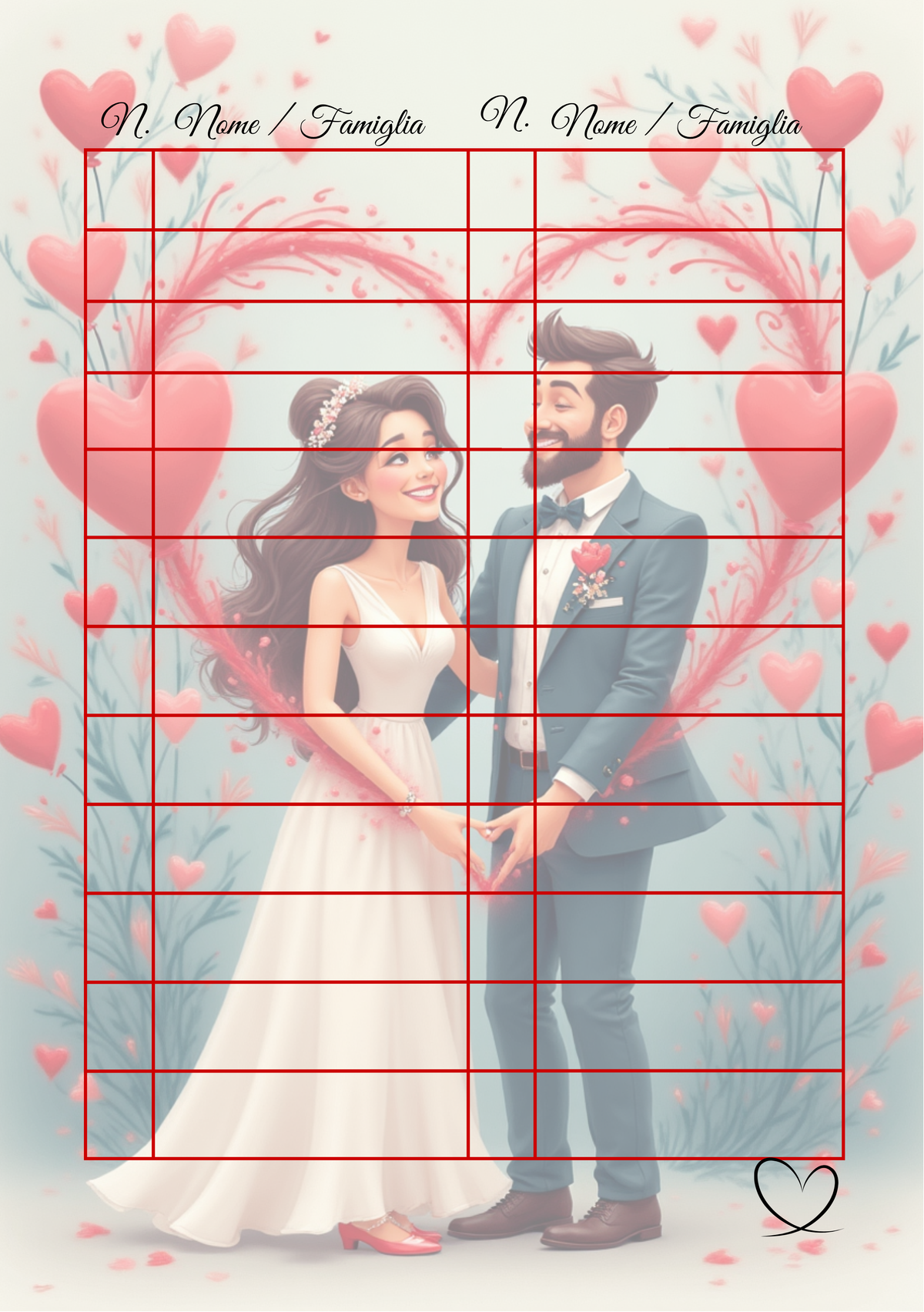 Album Matrimonio Personalizzato Artigianale – Modello 3