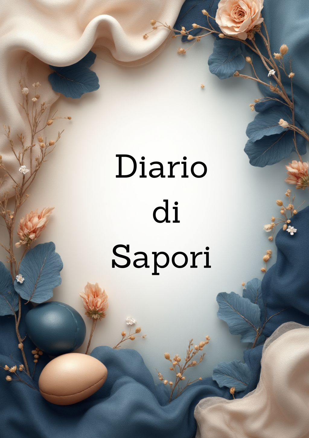 Diario di Sapori Modello 1 - Copertina