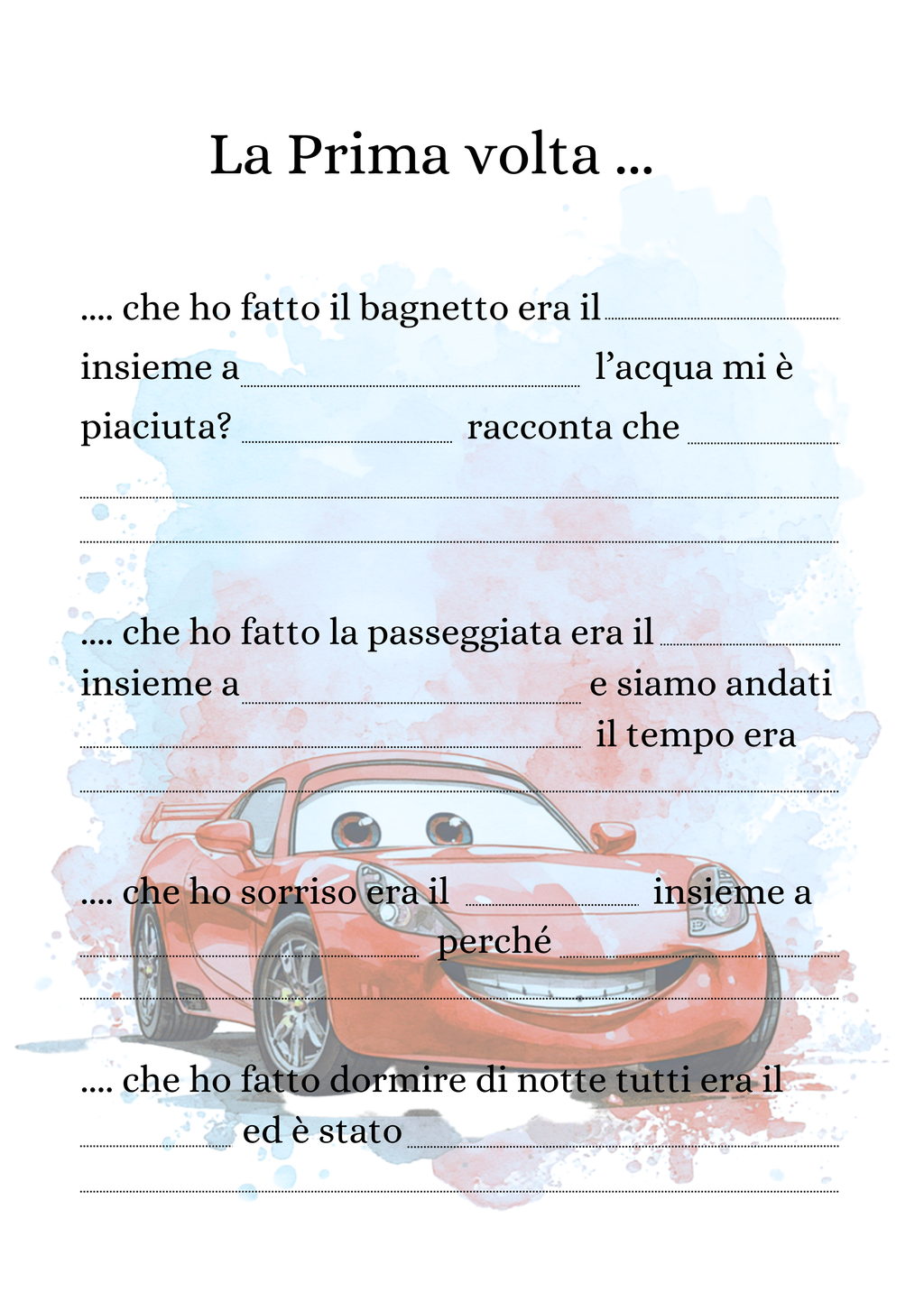Album Nascita Personalizzato Artigianale – Primo Anno Essential – Modello 3