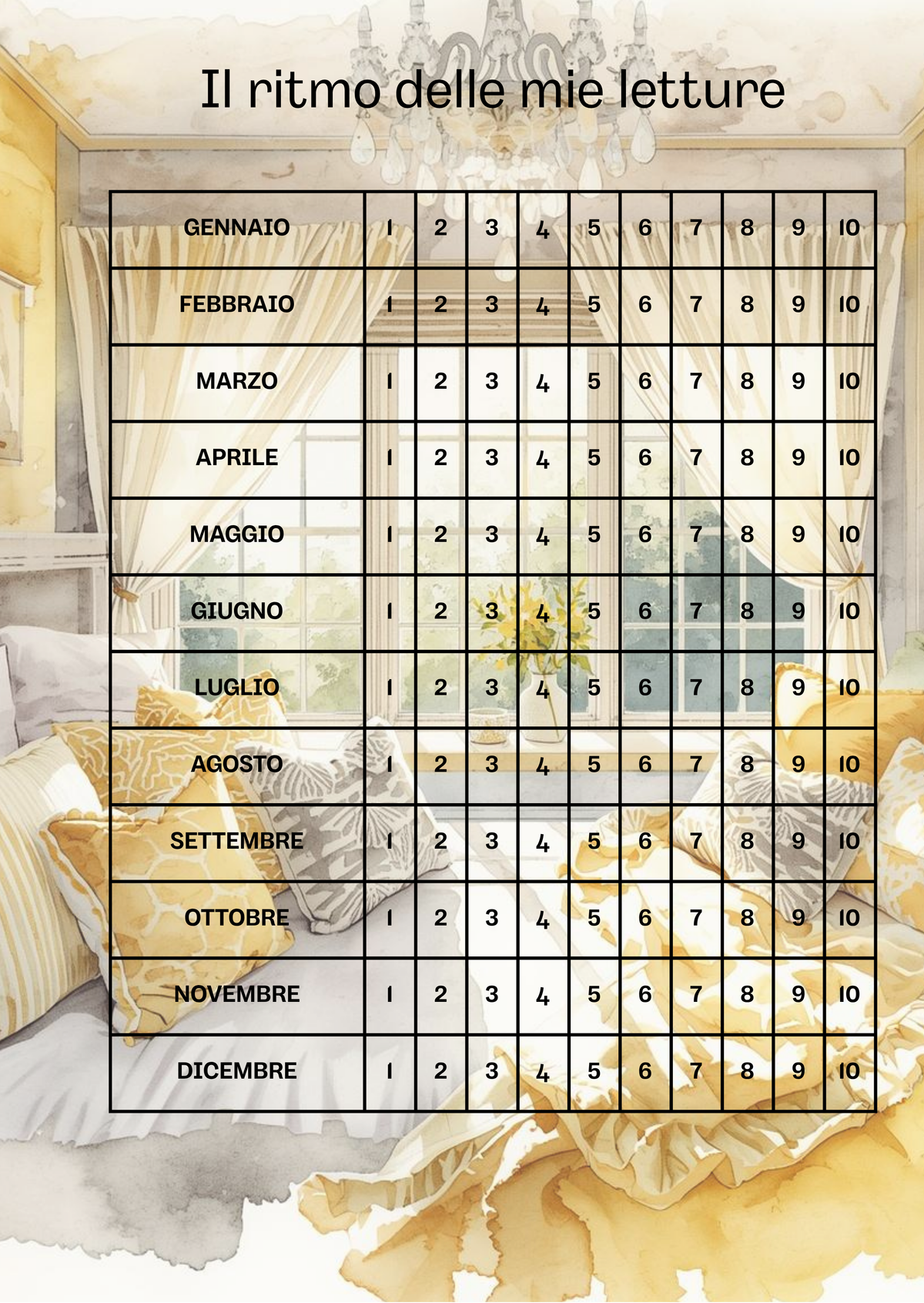 Pagine Extra Diario Lettura Personalizzato Artigianale – Modello 1