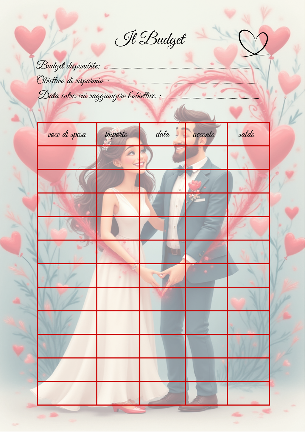 Album Matrimonio Personalizzato Artigianale – Modello 3