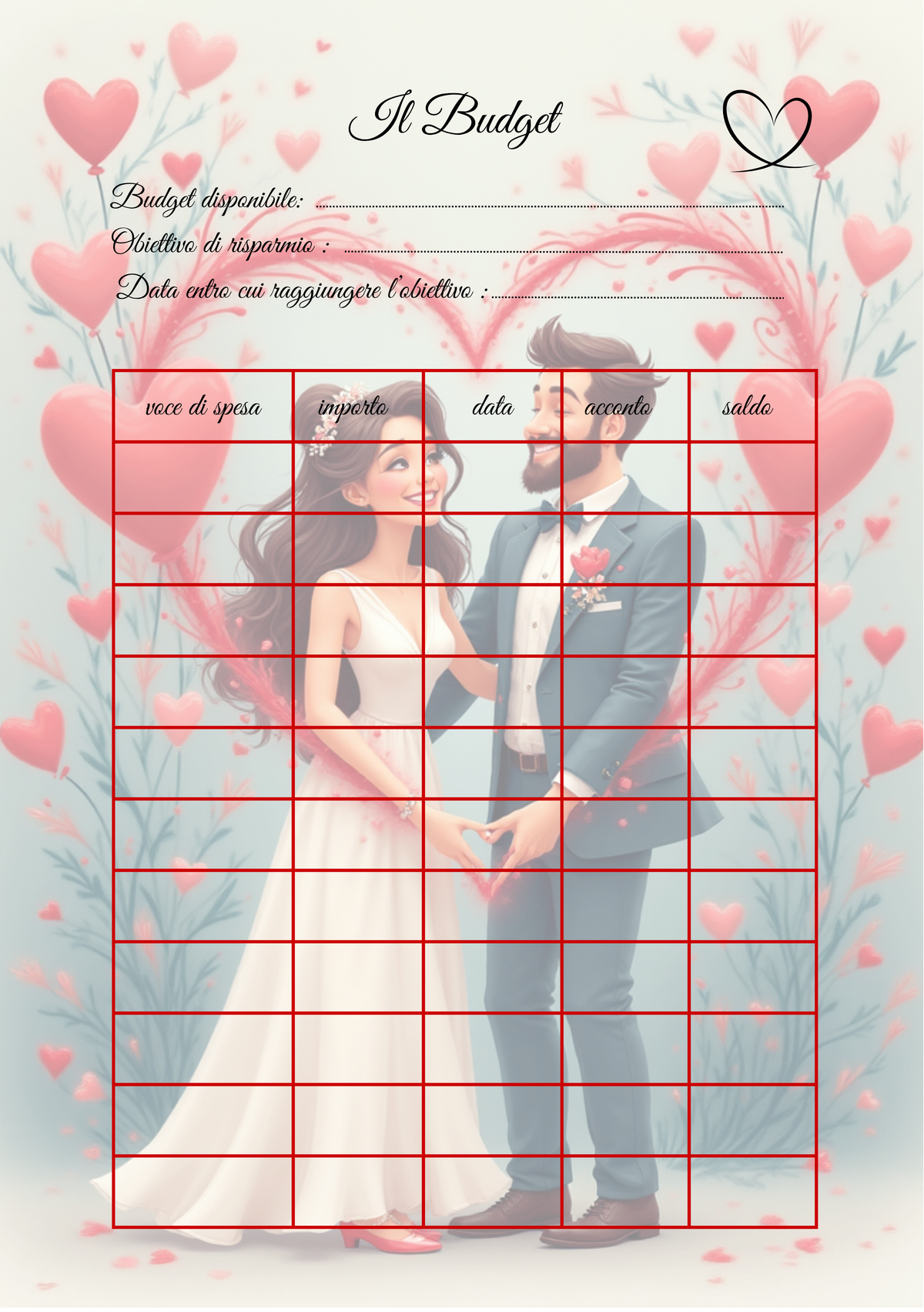 Album Matrimonio Personalizzato Artigianale – Modello 3