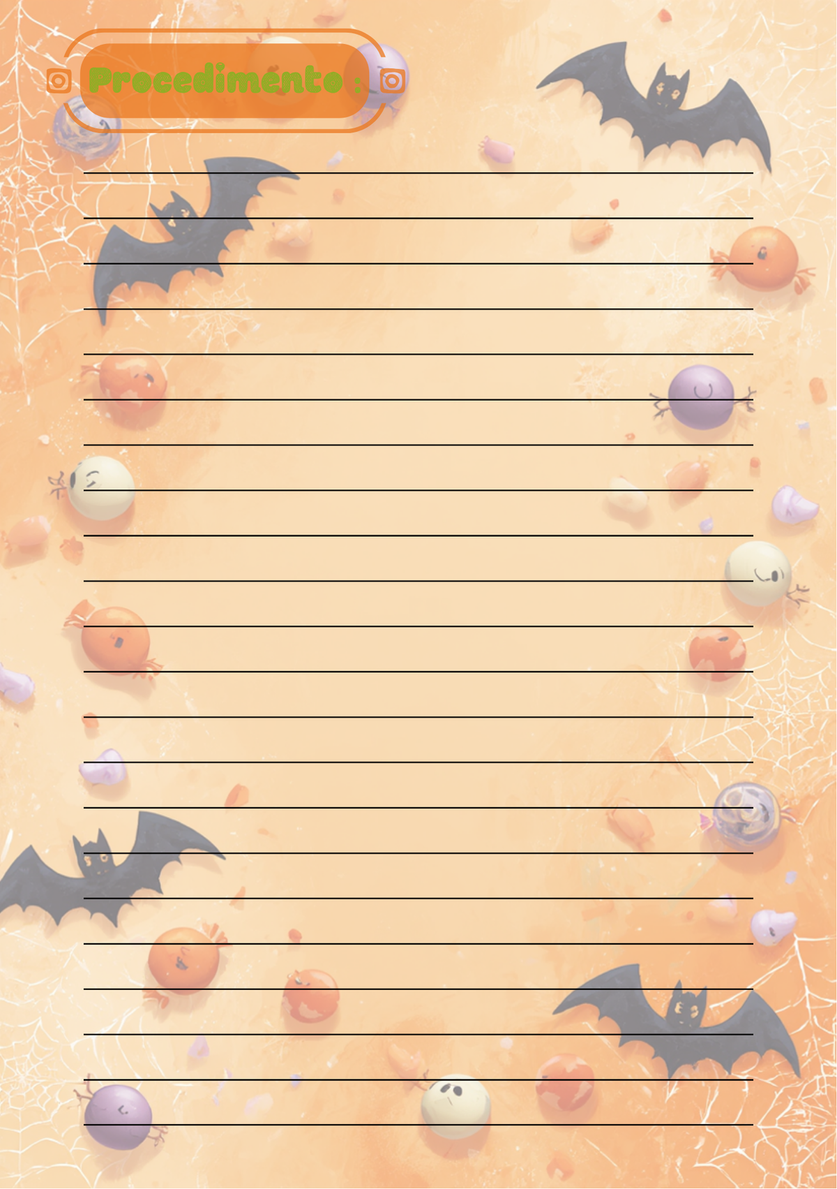Pagine Extra Note Golose Personalizzate Artigianali – Modello 3