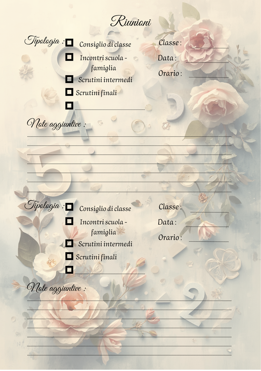 Album Insegnante Personalizzato Artigianale – Modello 2