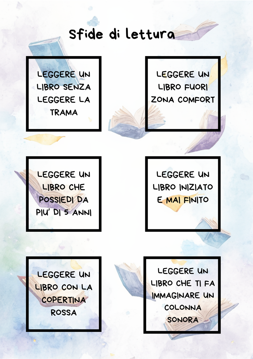 Diario di Lettura Personalizzato Artigianale – Modello 3