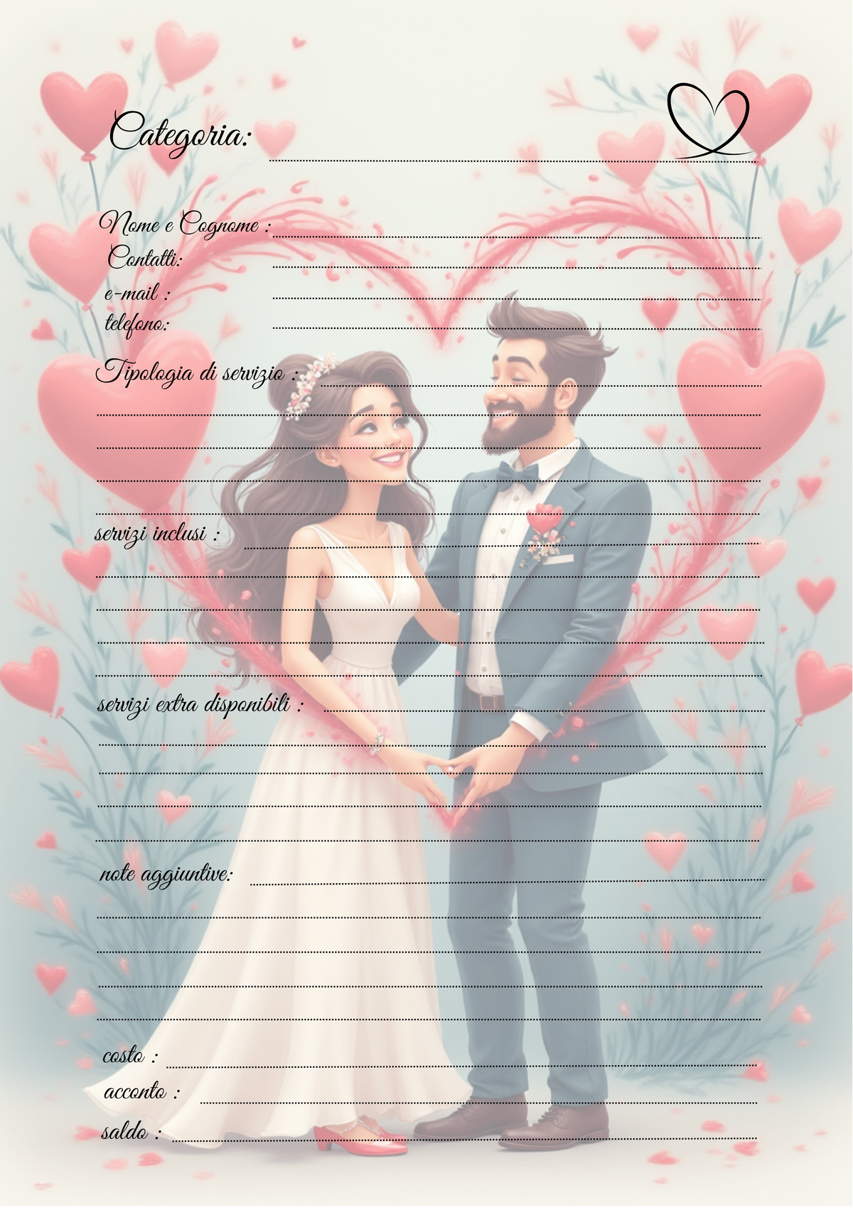 Album Matrimonio Personalizzato Artigianale – Modello 3