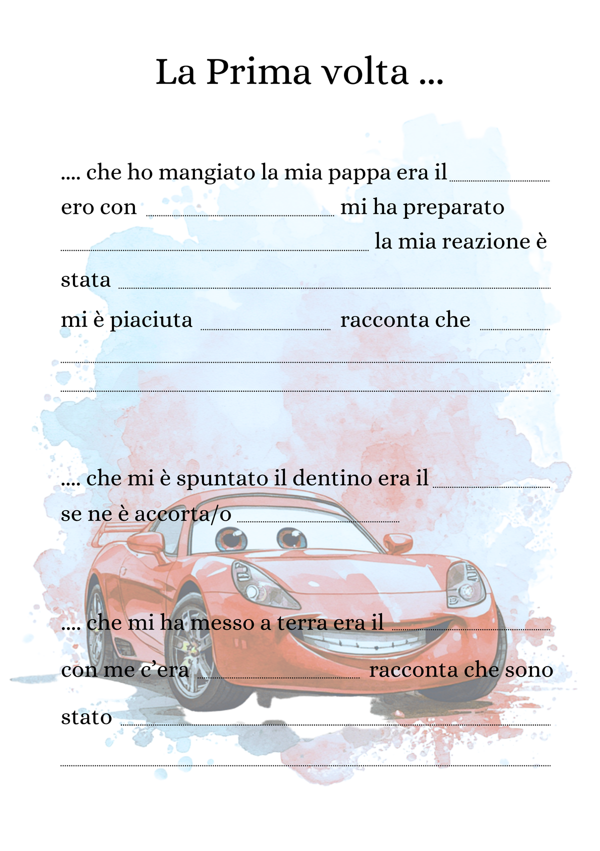 Album Nascita Personalizzato Artigianale – Primo Anno Essential – Modello 3