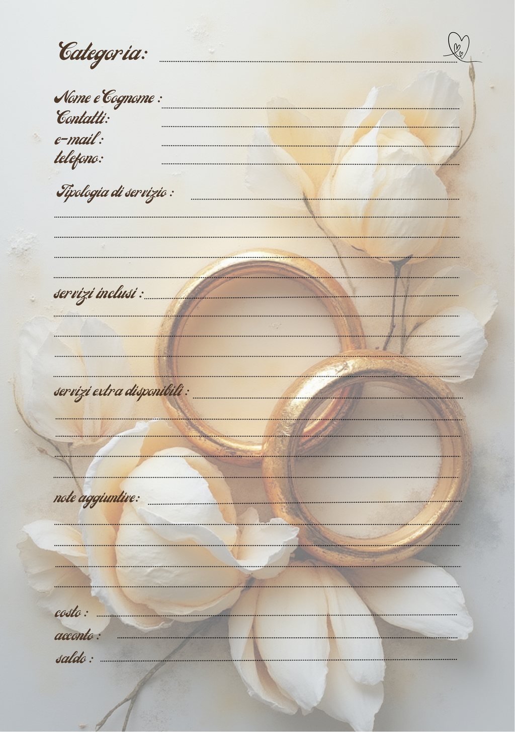 Album Matrimonio Personalizzato Artigianale – Modello 2