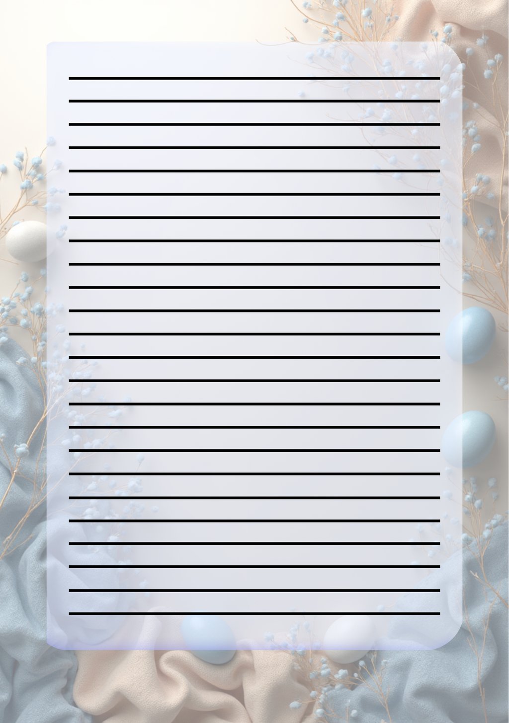 Diario di Sapori Modello 1 - Pagina righe 2