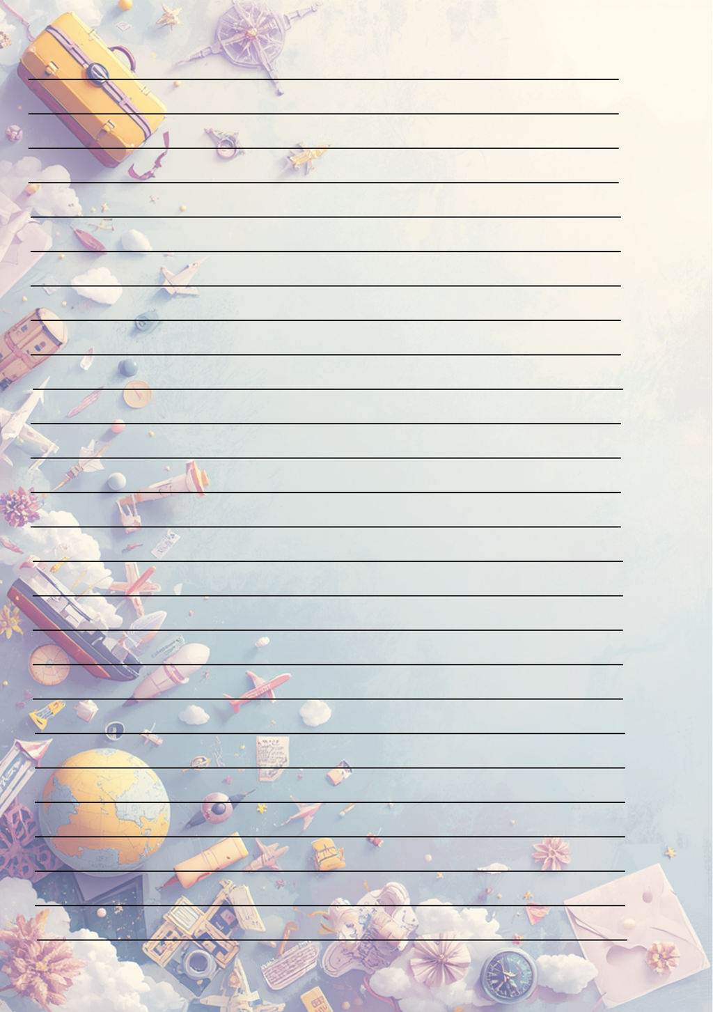 Pagine Extra Album Viaggio Personalizzato Artigianale – Il Mondo Cambia Colore