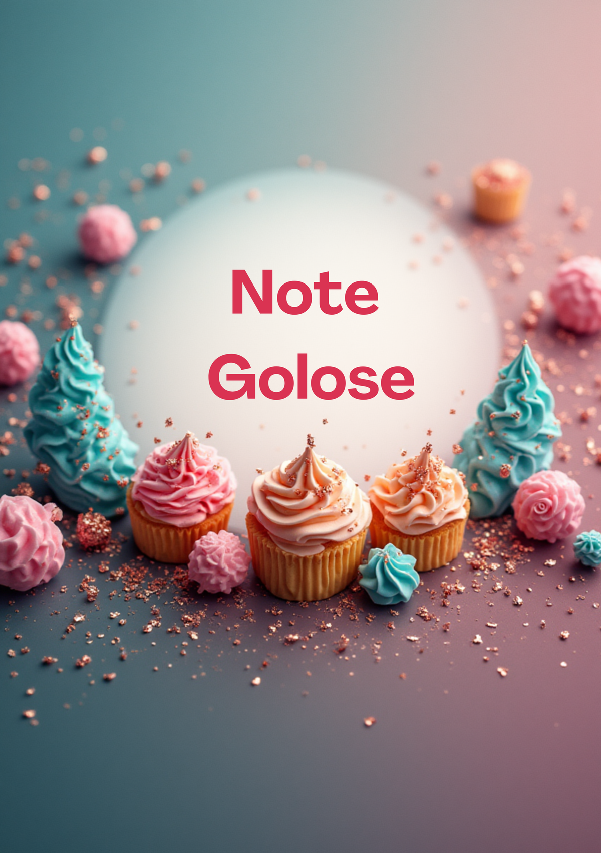 Album Ricette Personalizzato Artigianale – Note Golose – Modello 1