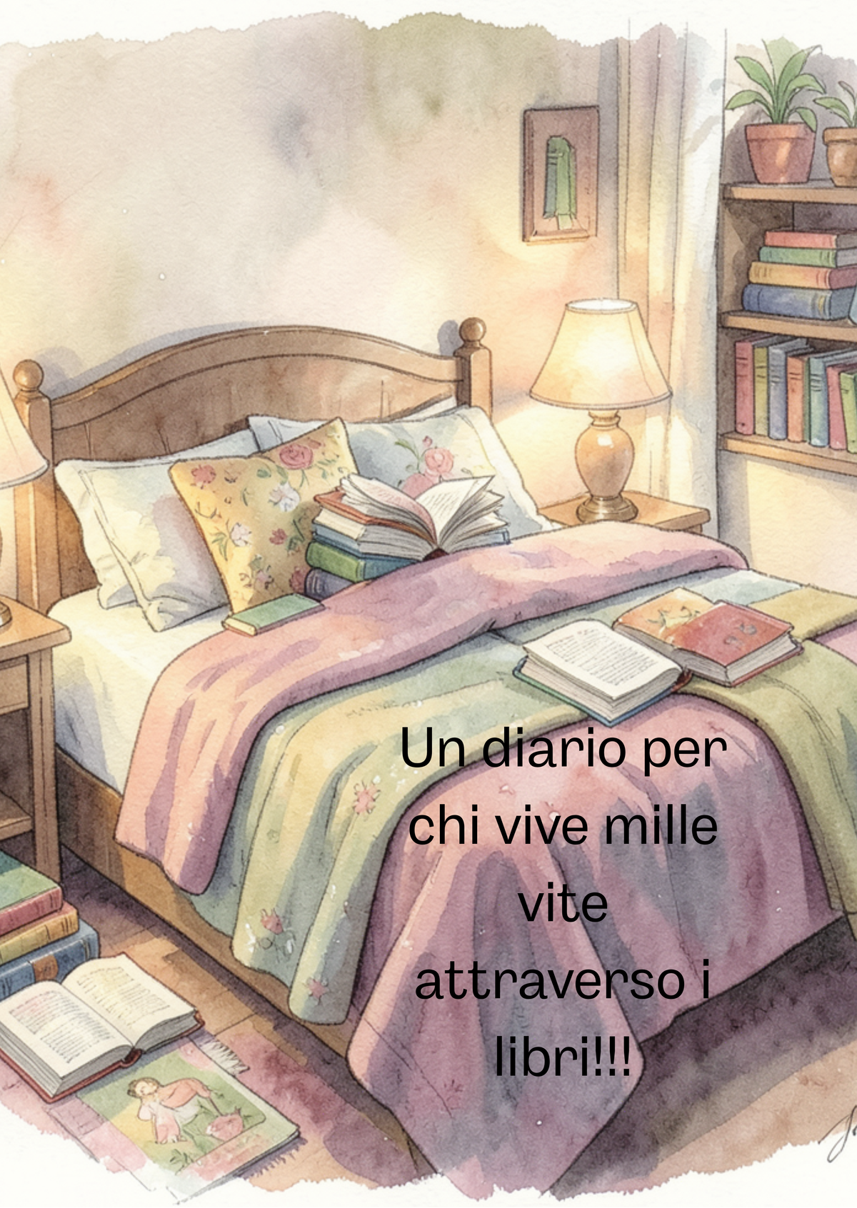 Diario di Lettura Personalizzato Artigianale – Modello 1