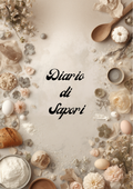Diario di Sapori Modello 2 - Copertina