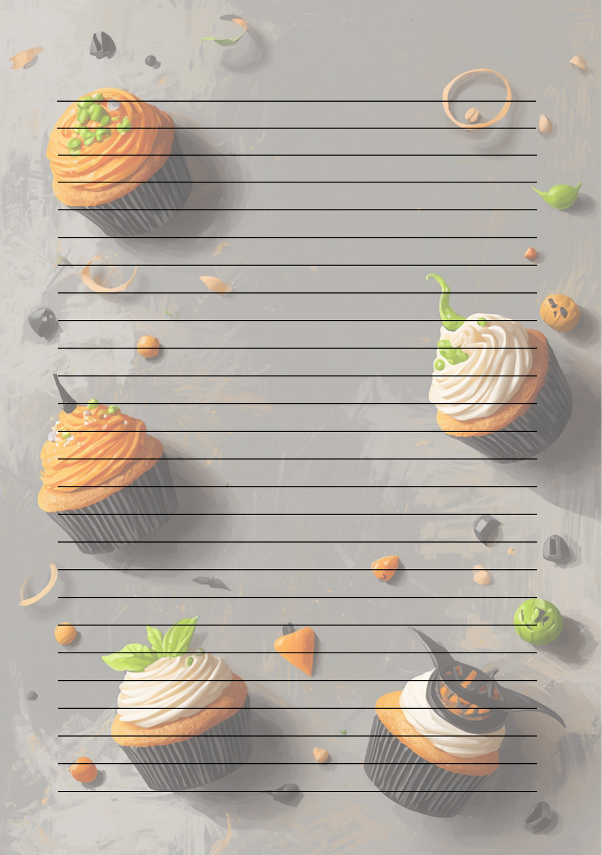 Album Ricette Personalizzato Artigianale – Note Golose – Modello 4