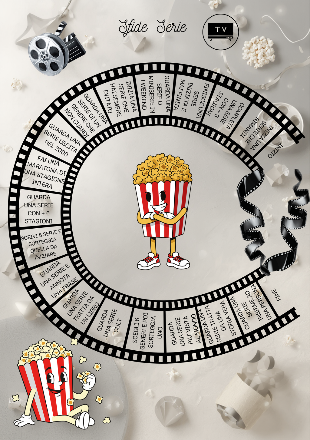 Diario Film e Serie TV Personalizzato Artigianale – Modello 2