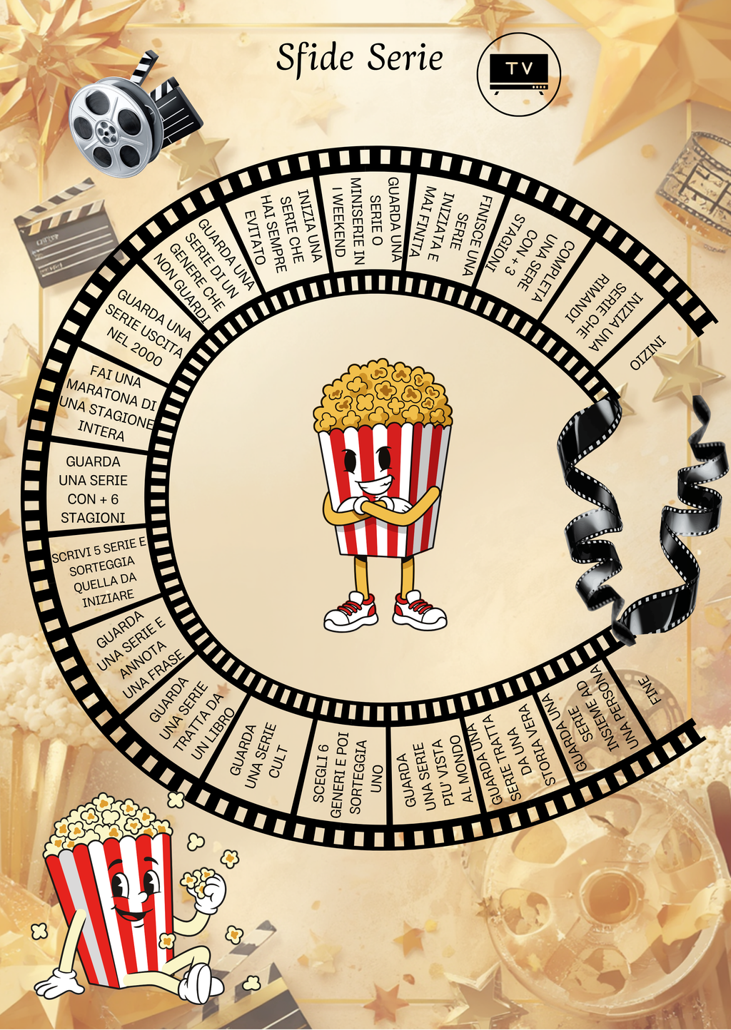 Diario Film e Serie TV Personalizzato Artigianale – Modello 3