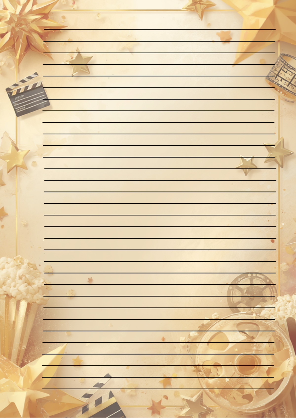Pagine Extra Film e Serie TV Personalizzate Artigianali – Modello 3