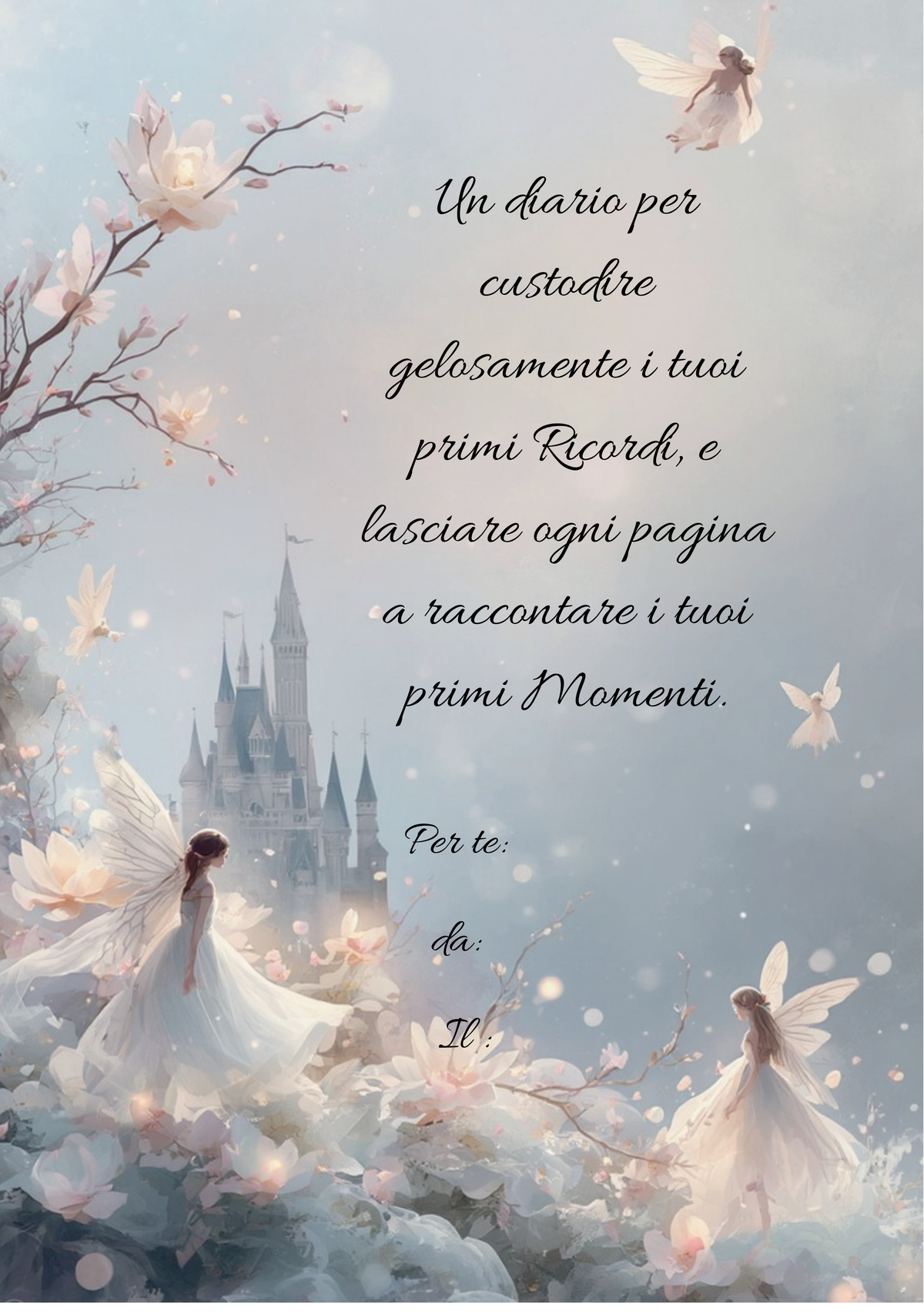 Album Nascita Personalizzato Artigianale – Primo Anno Completo – Modello 1