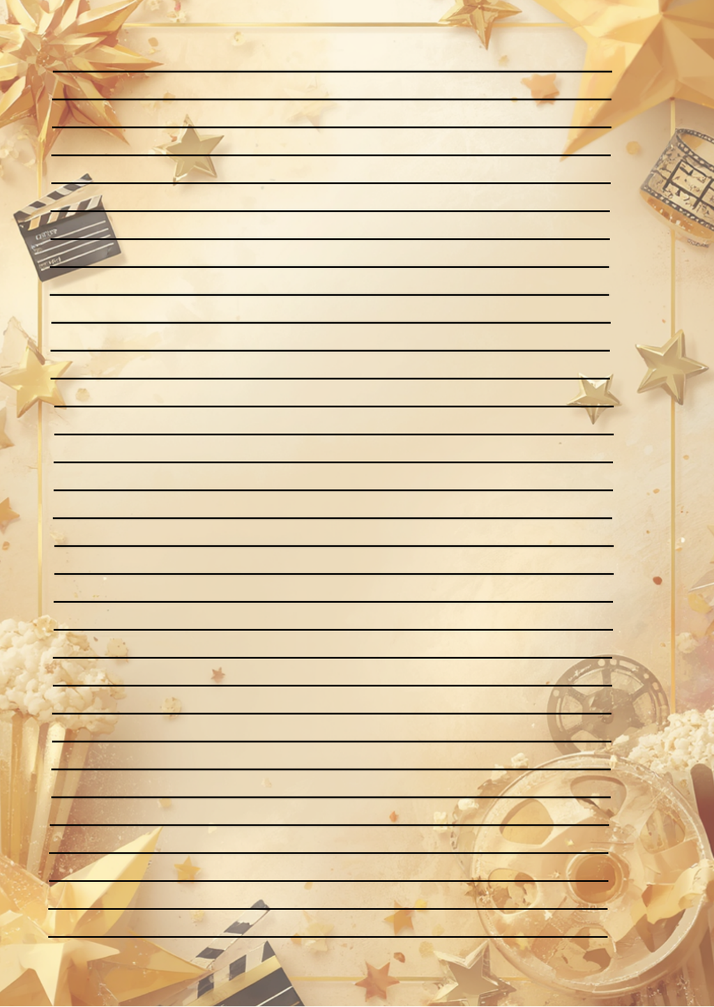 Pagine Extra Film e Serie TV Personalizzate Artigianali – Modello 3