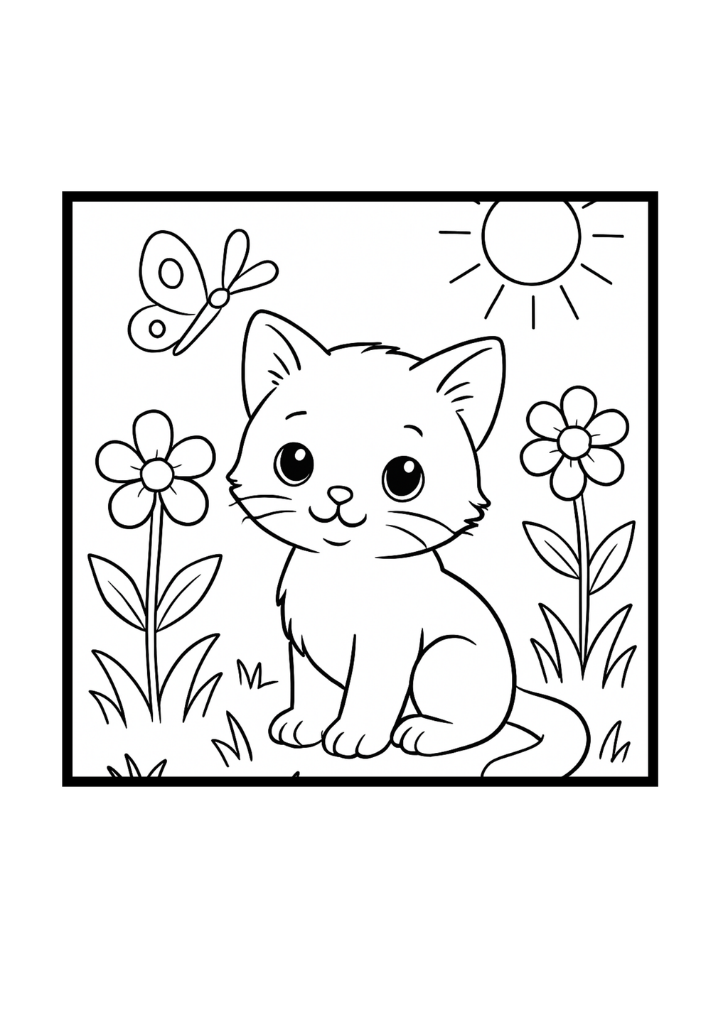 Pagine da Colorare Bambini Personalizzate Artigianali