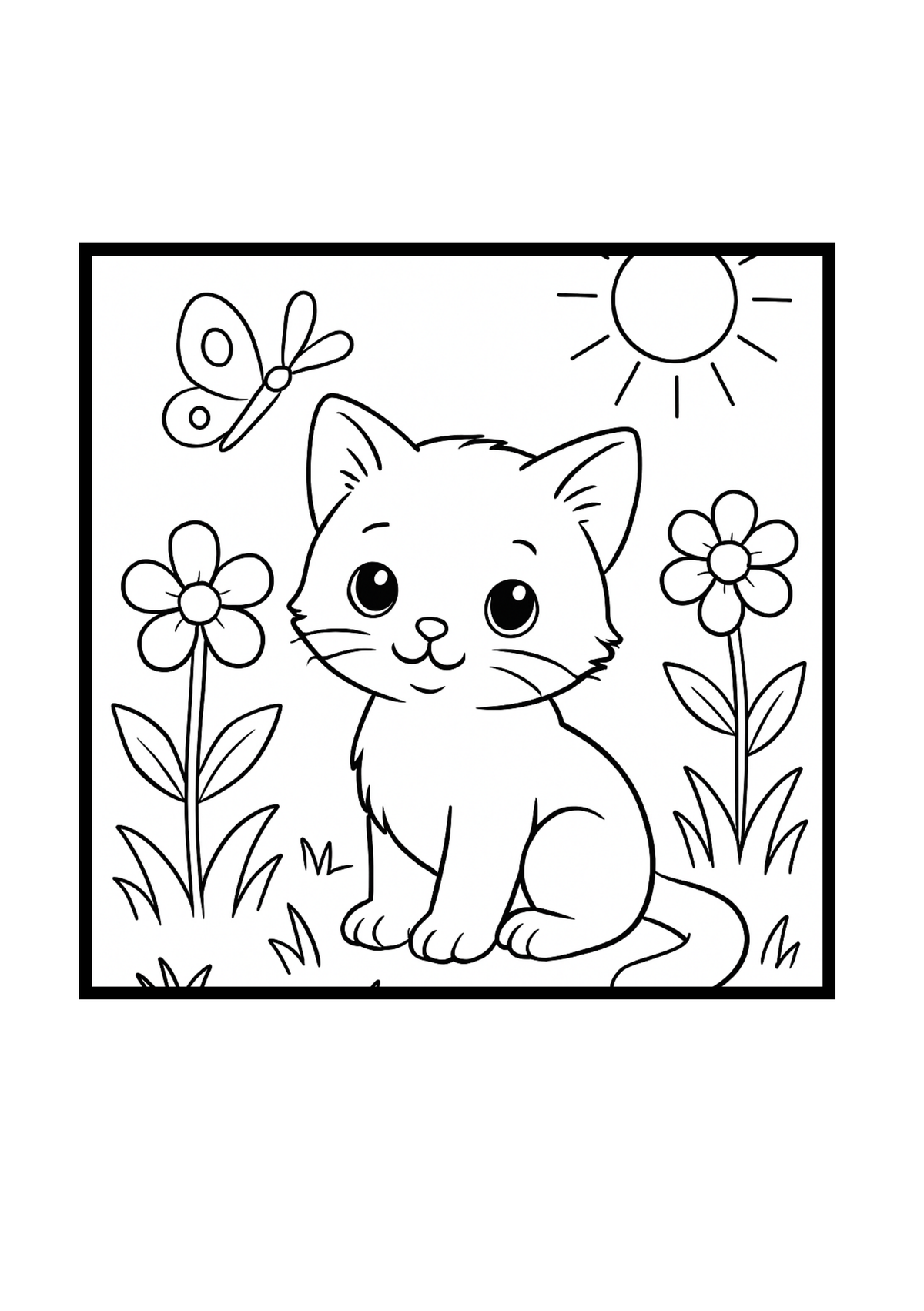 Pagine da Colorare Bambini Personalizzate Artigianali