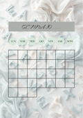 Agenda Mensile Insegnante Personalizzata Artigianale – Modello 1