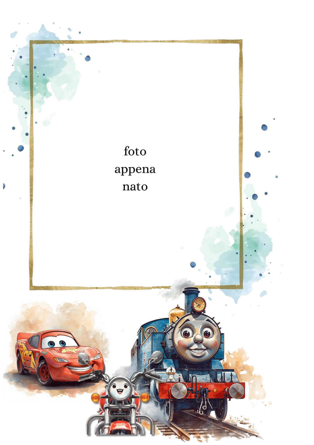 Album Nascita Personalizzato Artigianale – Primo Anno Essential – Modello 3