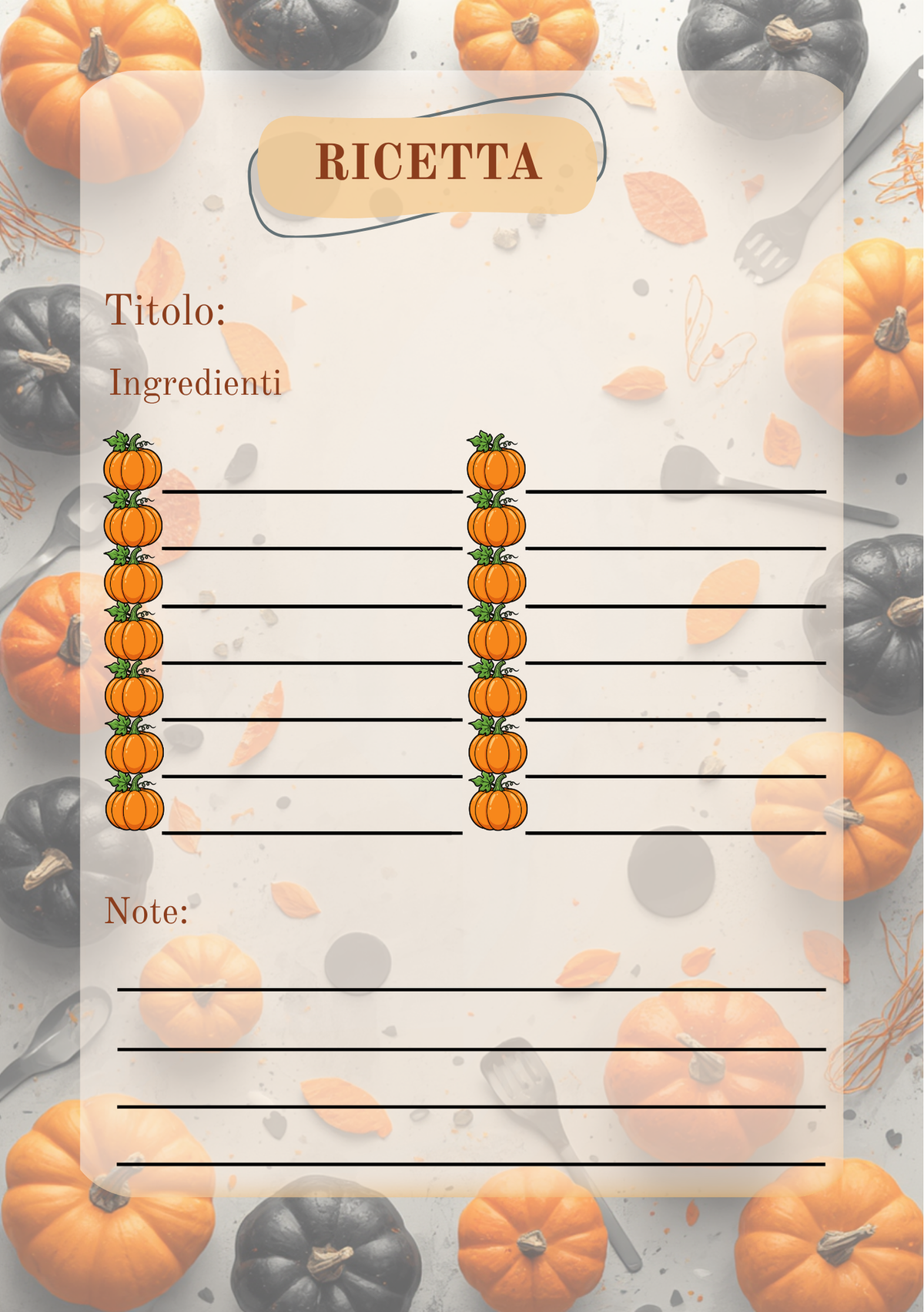 Album Ricette personalizzato artigianale - Diario di Sapori- modello 3
