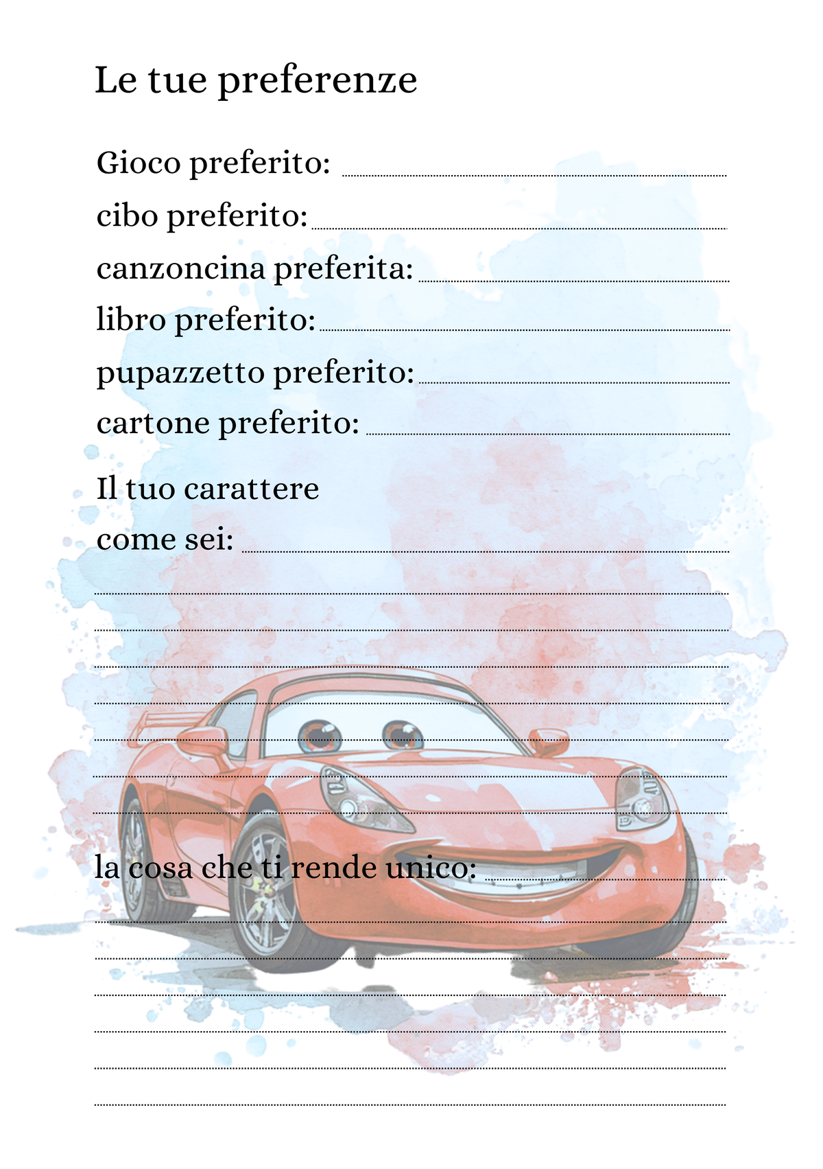 Album Nascita Personalizzato Artigianale – Primo Anno Completo – Modello 3