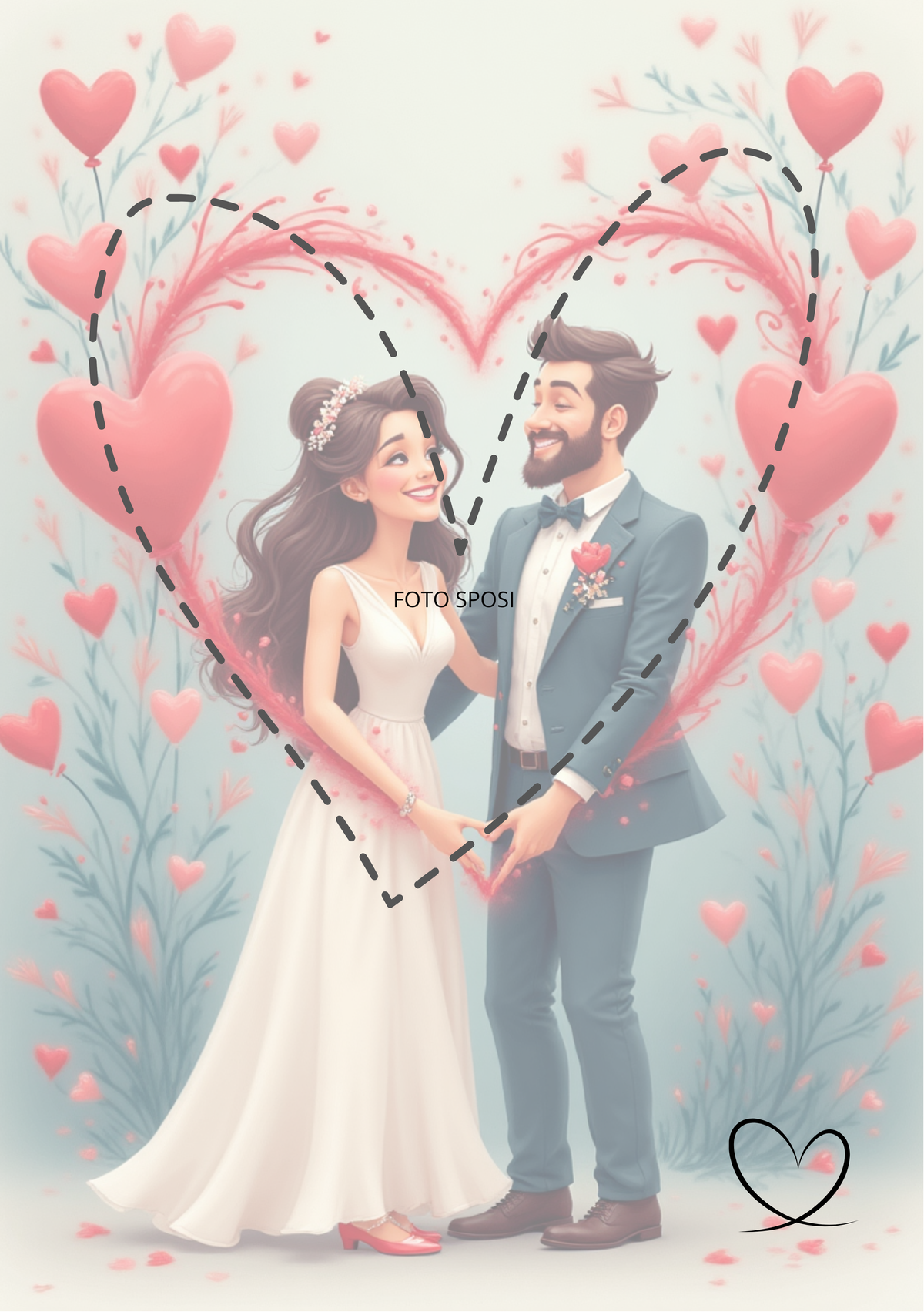 Album Matrimonio Personalizzato Artigianale – Modello 3