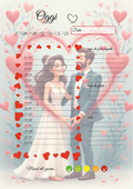 Planner Matrimonio Personalizzato Artigianale – Giornaliero – Modello 3