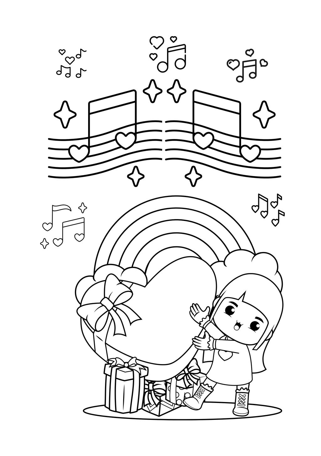 Pagine da Colorare Bambini Personalizzate Artigianali