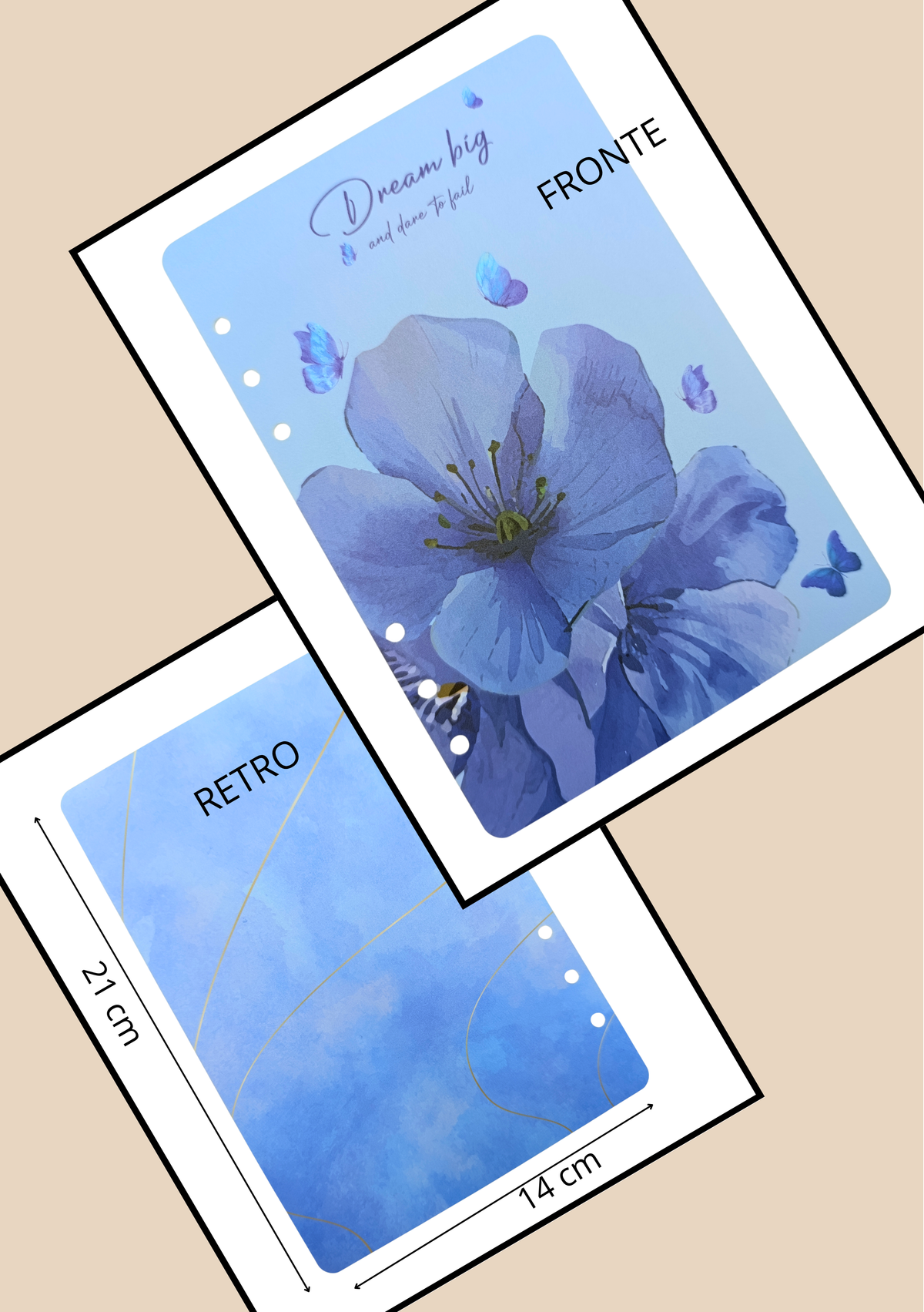 Divisori per Agenda A5 Set 6 Pezzi – Separatori Agenda Planner Organizer