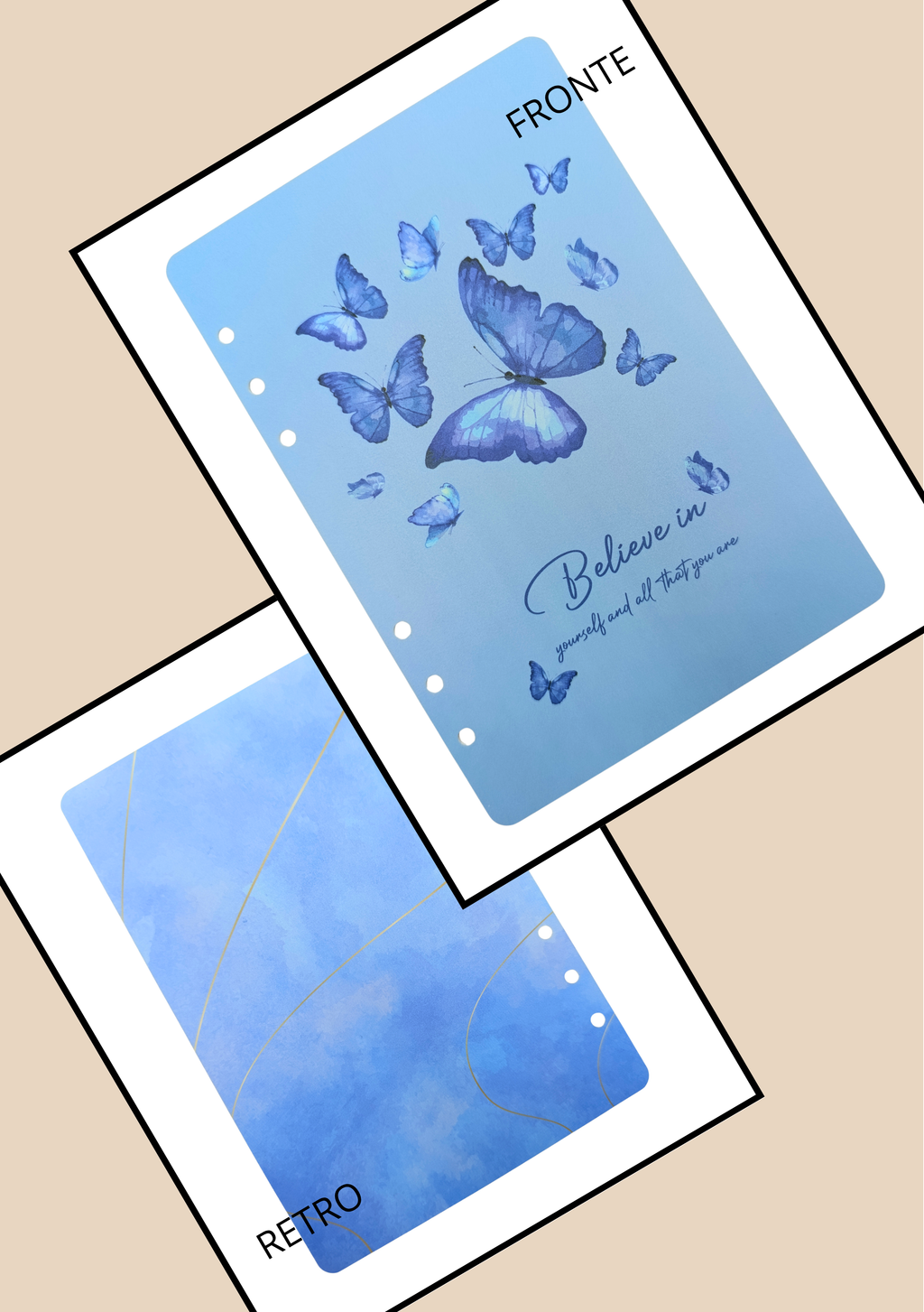 Divisori per Agenda A5 Set 6 Pezzi – Separatori Agenda Planner Organizer