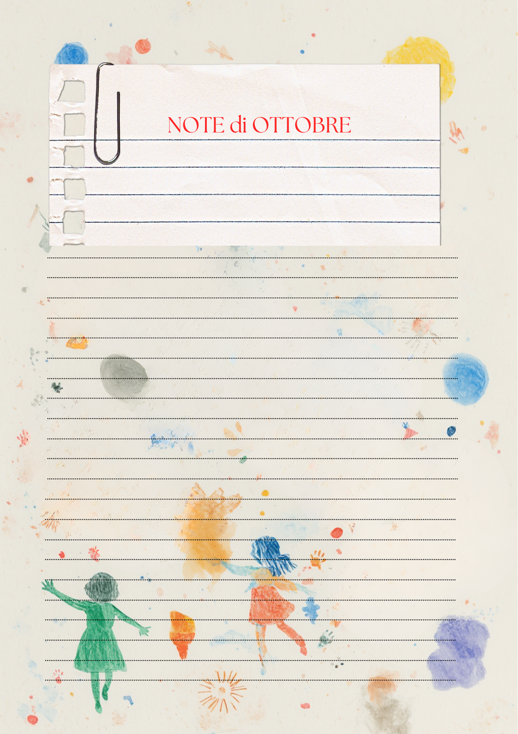 Agenda Mensile Insegnante Personalizzata Artigianale – Modello 3
