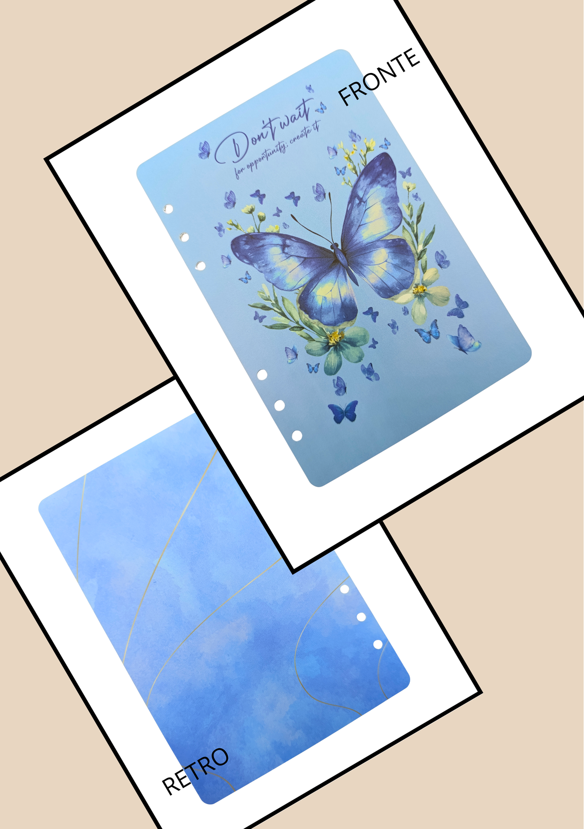 Divisori per Agenda A5 Set 6 Pezzi – Separatori Agenda Planner Organizer
