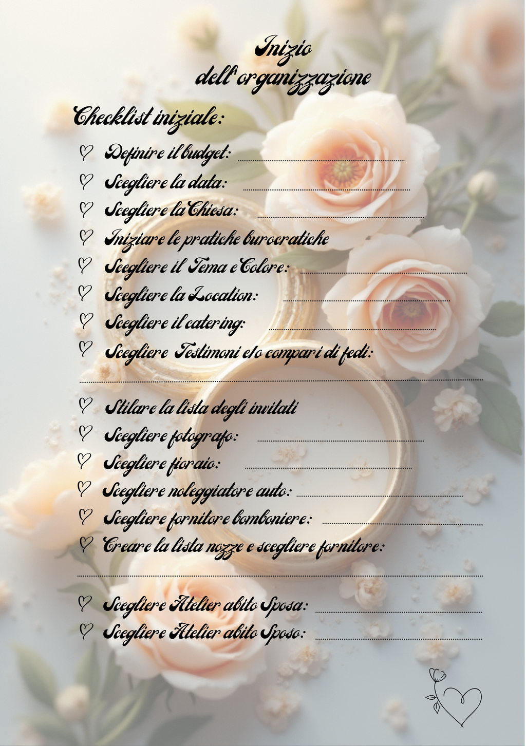 Album Matrimonio Personalizzato Artigianale – Modello 1