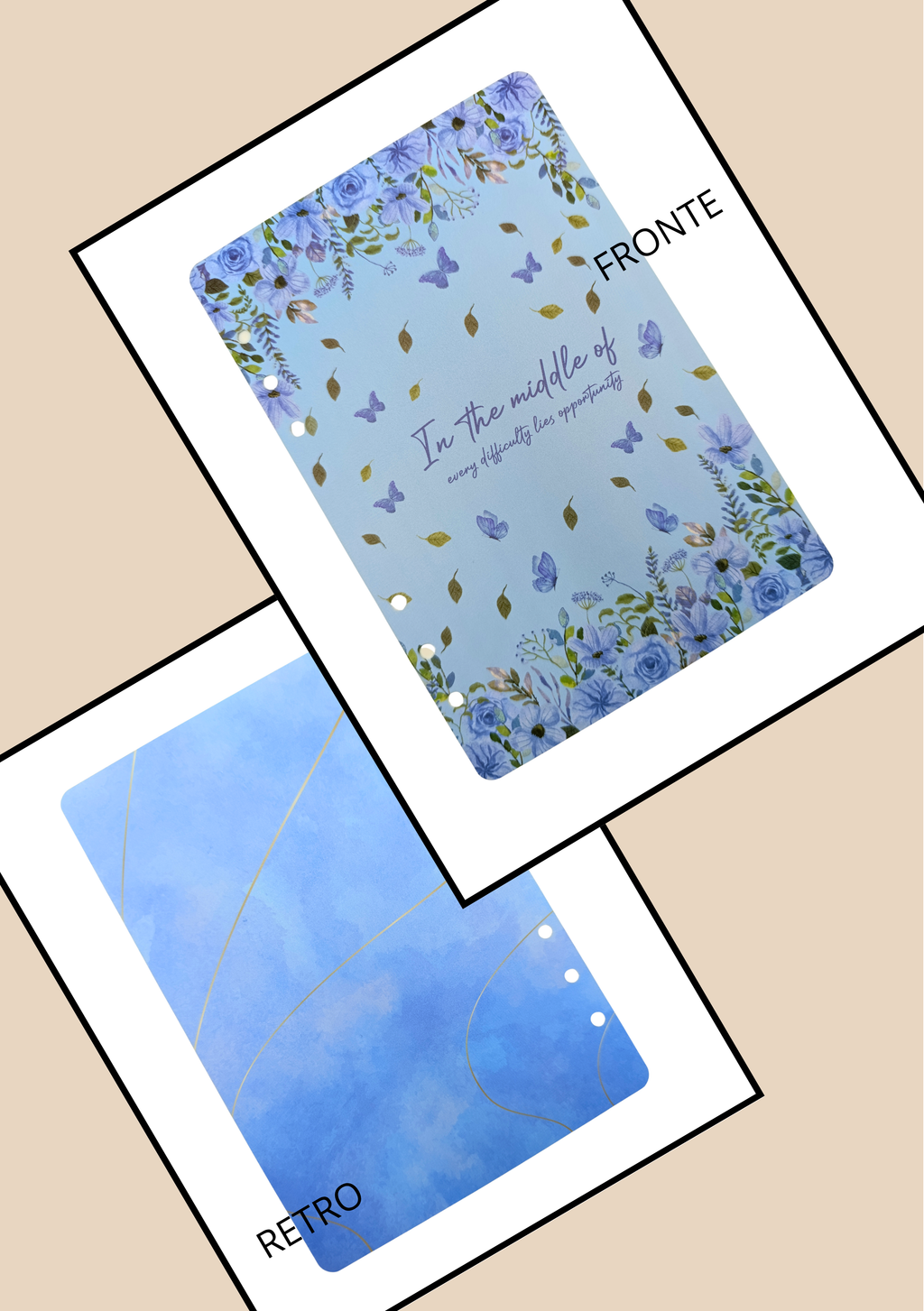 Divisori per Agenda A5 Set 6 Pezzi – Separatori Agenda Planner Organizer