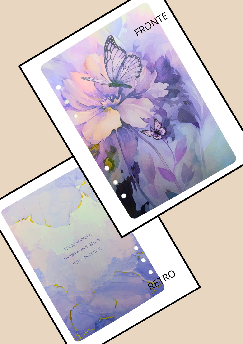 Divisori per Agenda A5 Set 6 Pezzi – Separatori Agenda Planner Organizer