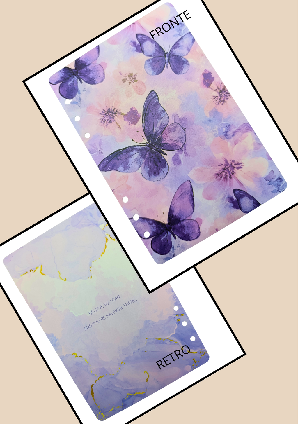 Divisori per Agenda A5 Set 6 Pezzi – Separatori Agenda Planner Organizer