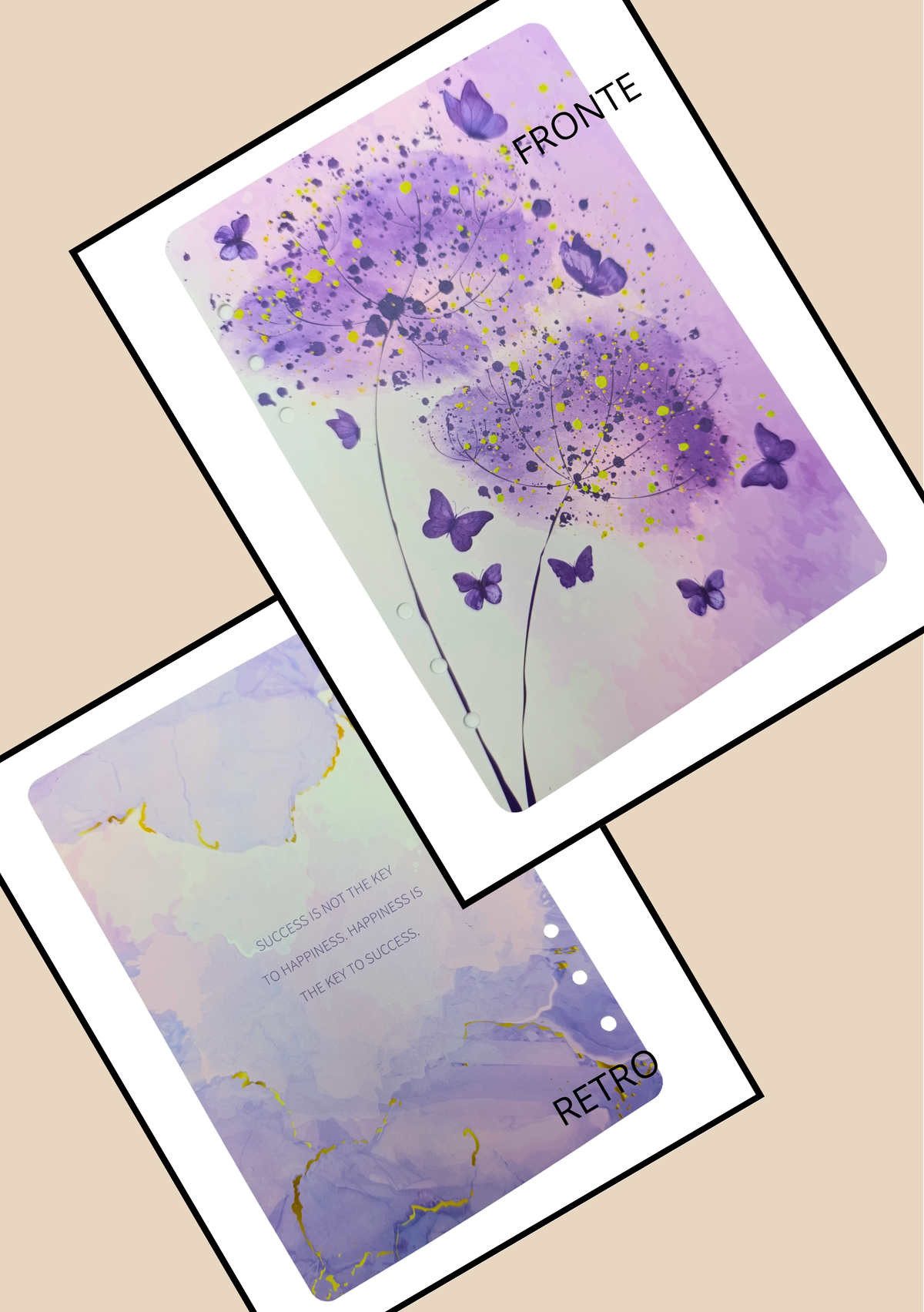 Divisori per Agenda A5 Set 6 Pezzi – Separatori Agenda Planner Organizer