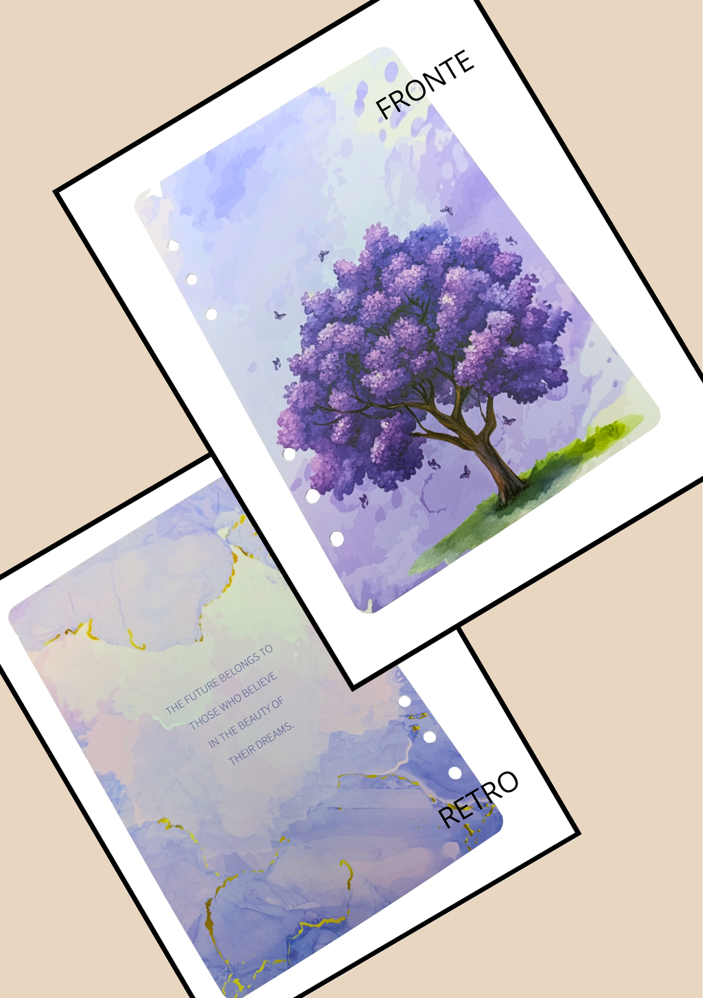 Divisori per Agenda A5 Set 6 Pezzi – Separatori Agenda Planner Organizer