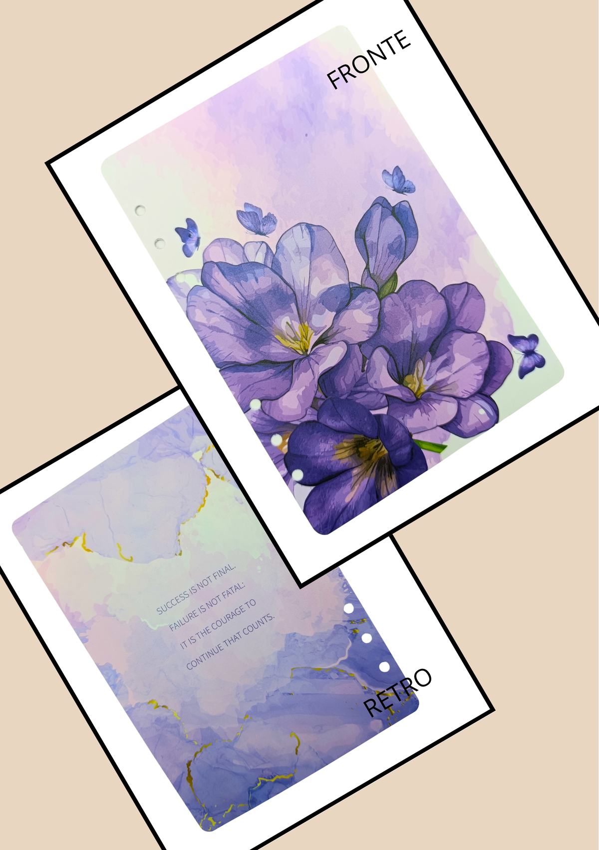 Divisori per Agenda A5 Set 6 Pezzi – Separatori Agenda Planner Organizer