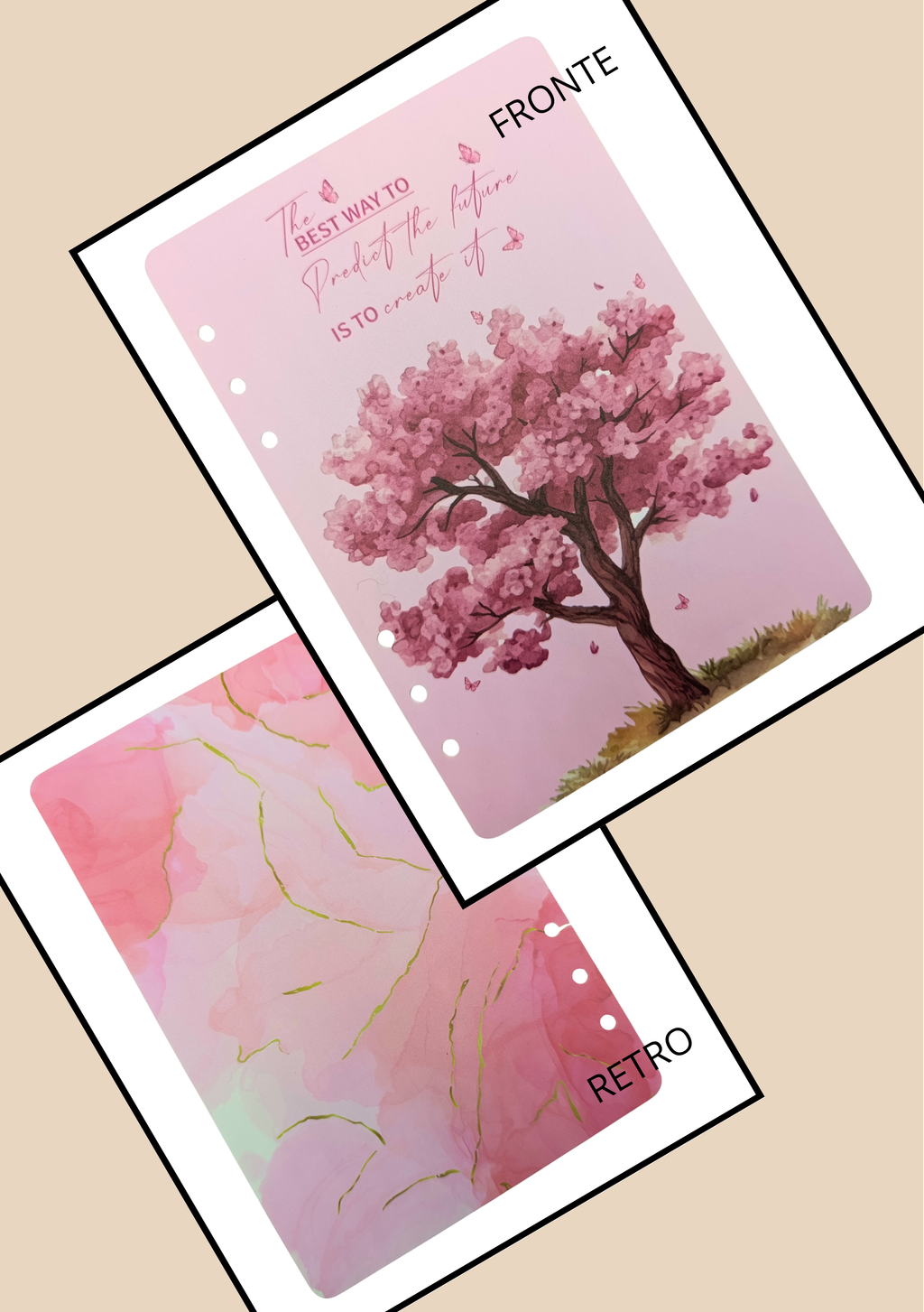 Divisori per Agenda A5 Set 6 Pezzi – Separatori Agenda Planner Organizer