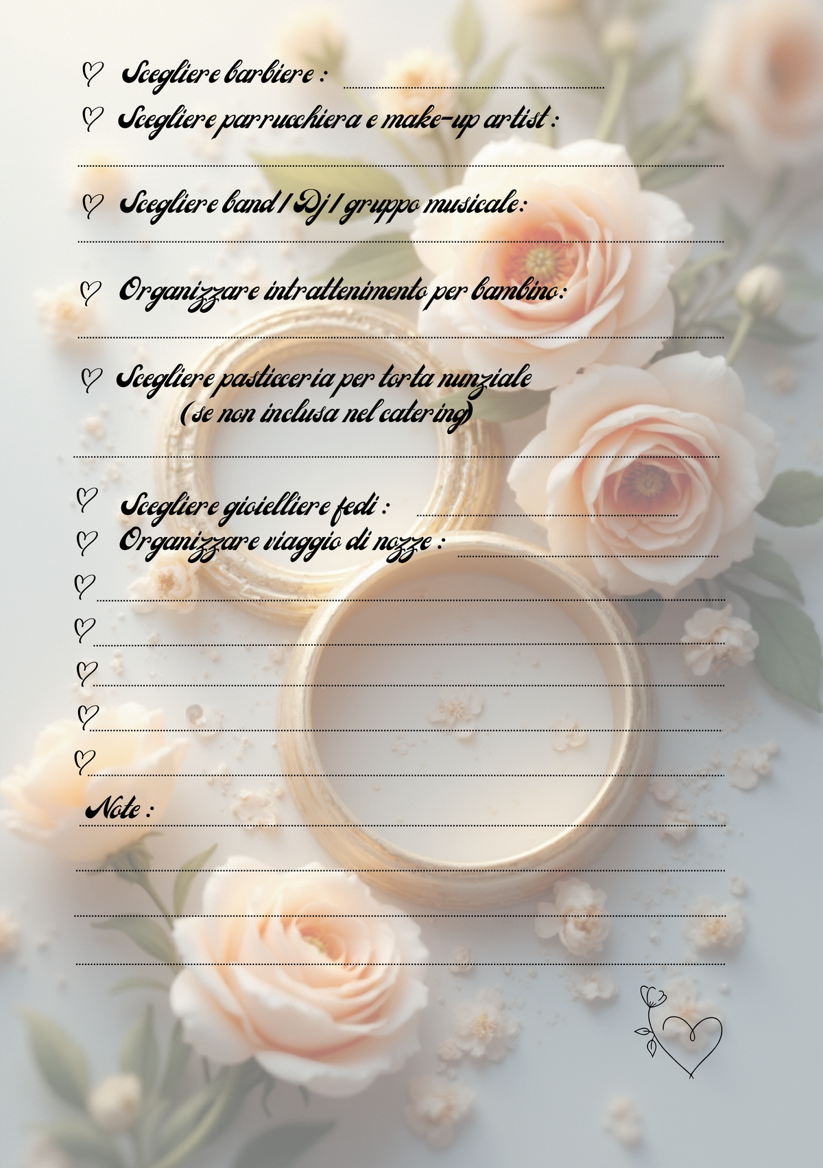 Album Matrimonio Personalizzato Artigianale – Modello 1