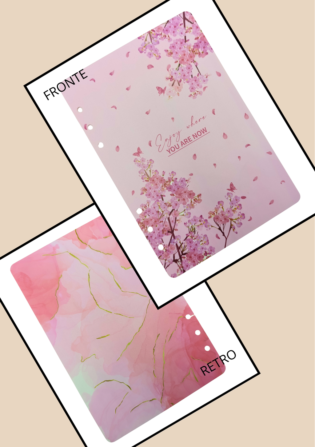 Divisori per Agenda A5 Set 6 Pezzi – Separatori Agenda Planner Organizer