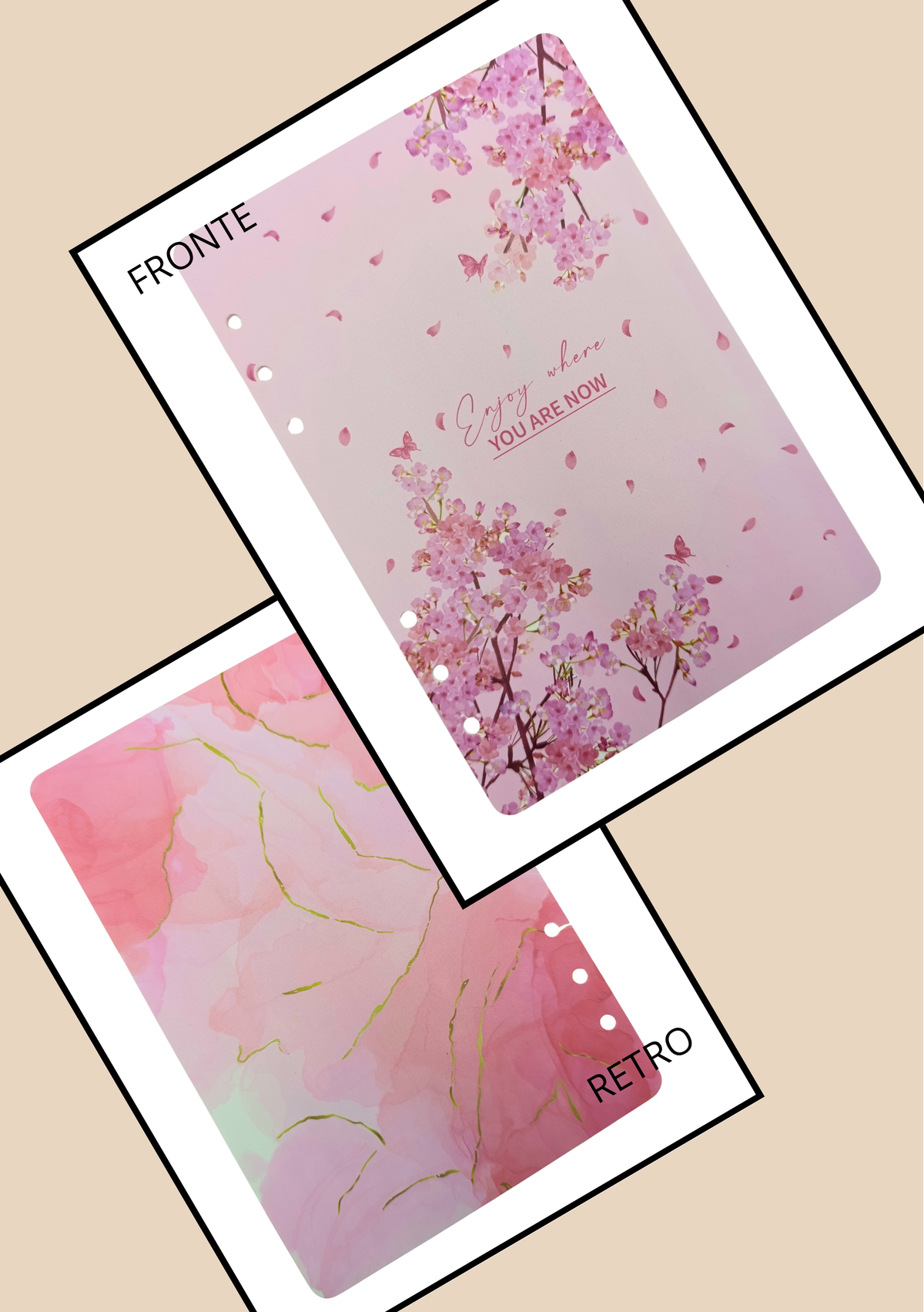 Divisori per Agenda A5 Set 6 Pezzi – Separatori Agenda Planner Organizer