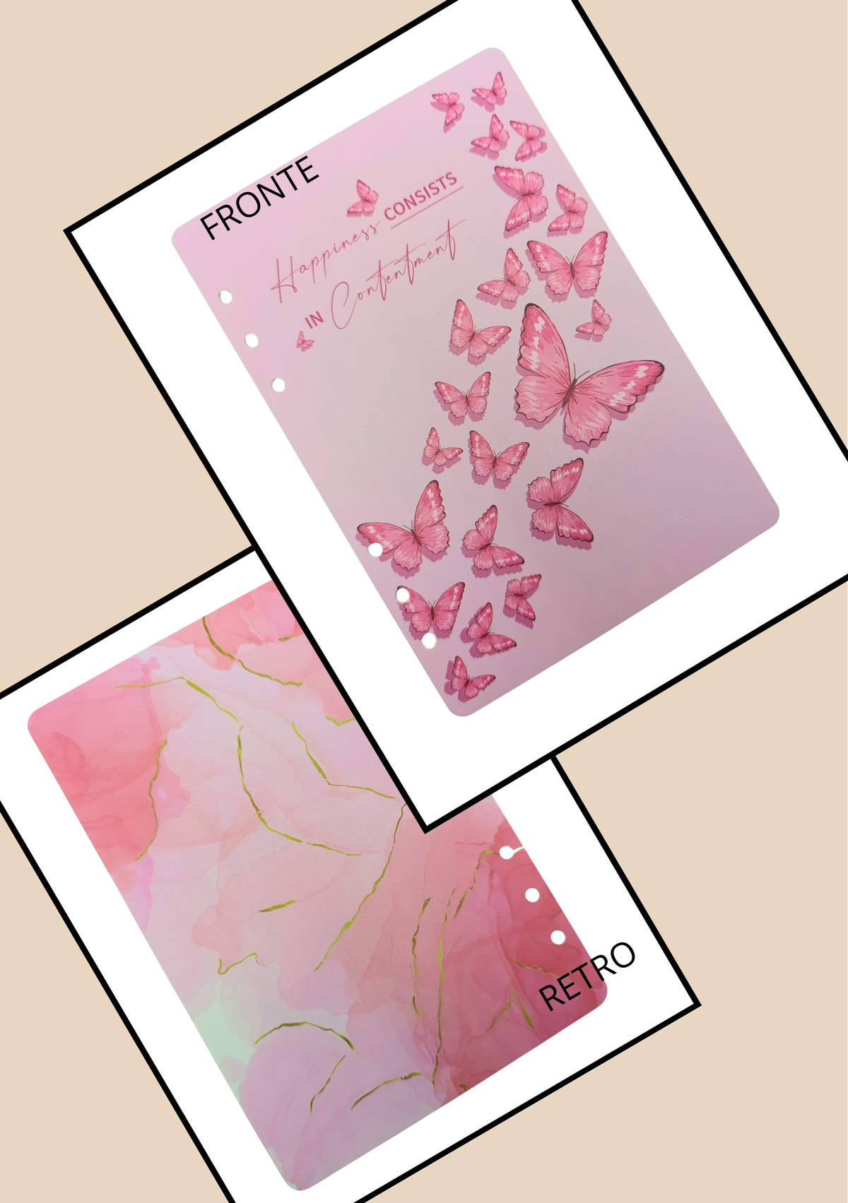 Divisori per Agenda A5 Set 6 Pezzi – Separatori Agenda Planner Organizer